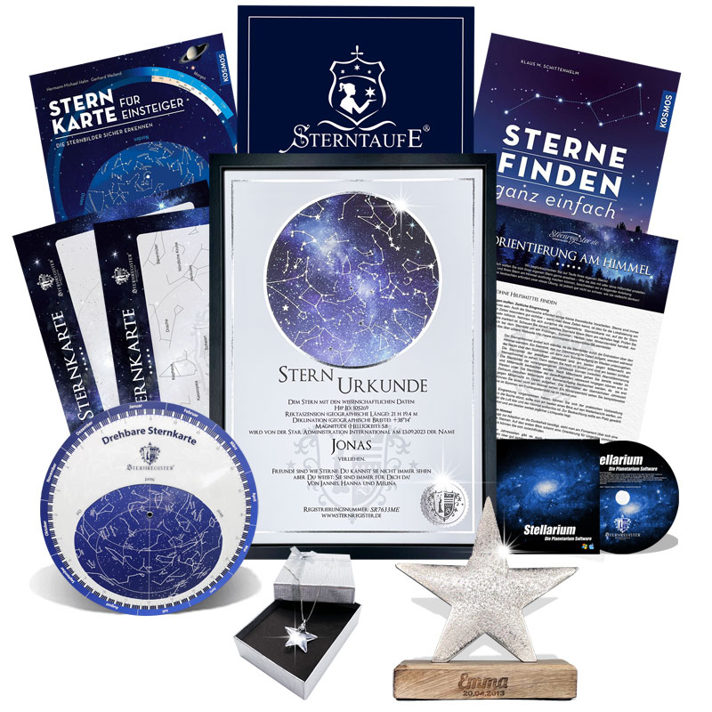 Sterne benennen - Unser Angebot