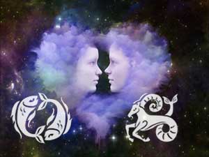 Fische und Steinbock