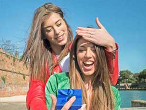 Geschenk für die beste Freundin