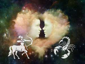 Schütze und Skorpion