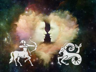 Schütze und Steinbock