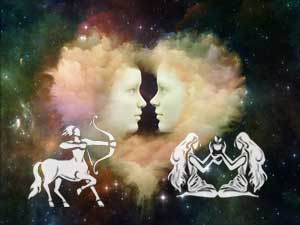 Schütze und Zwillinge