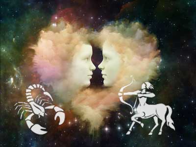 Skorpion und Schütze