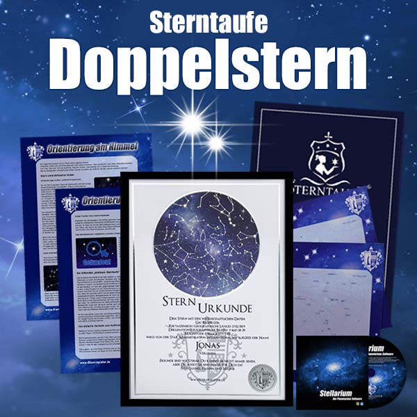 Sterntaufe Paket Doppel