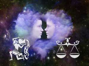 Waage und Wassermann